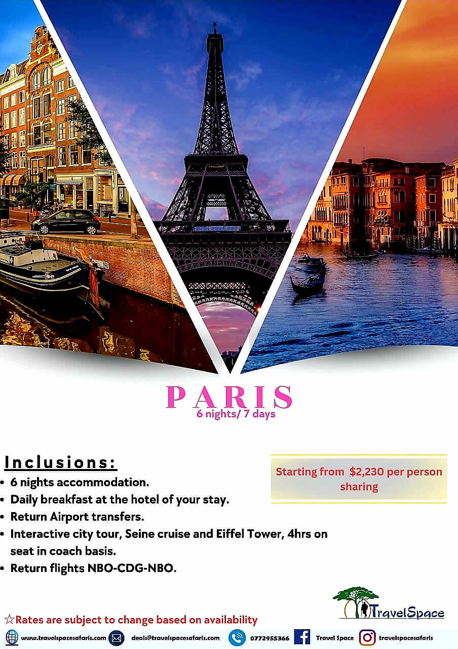 PARIS 6 NIGHTS 7 DAYS